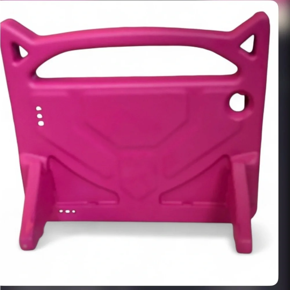 Pink Kids Tablet Handle Case - Protective EVA Sleeve